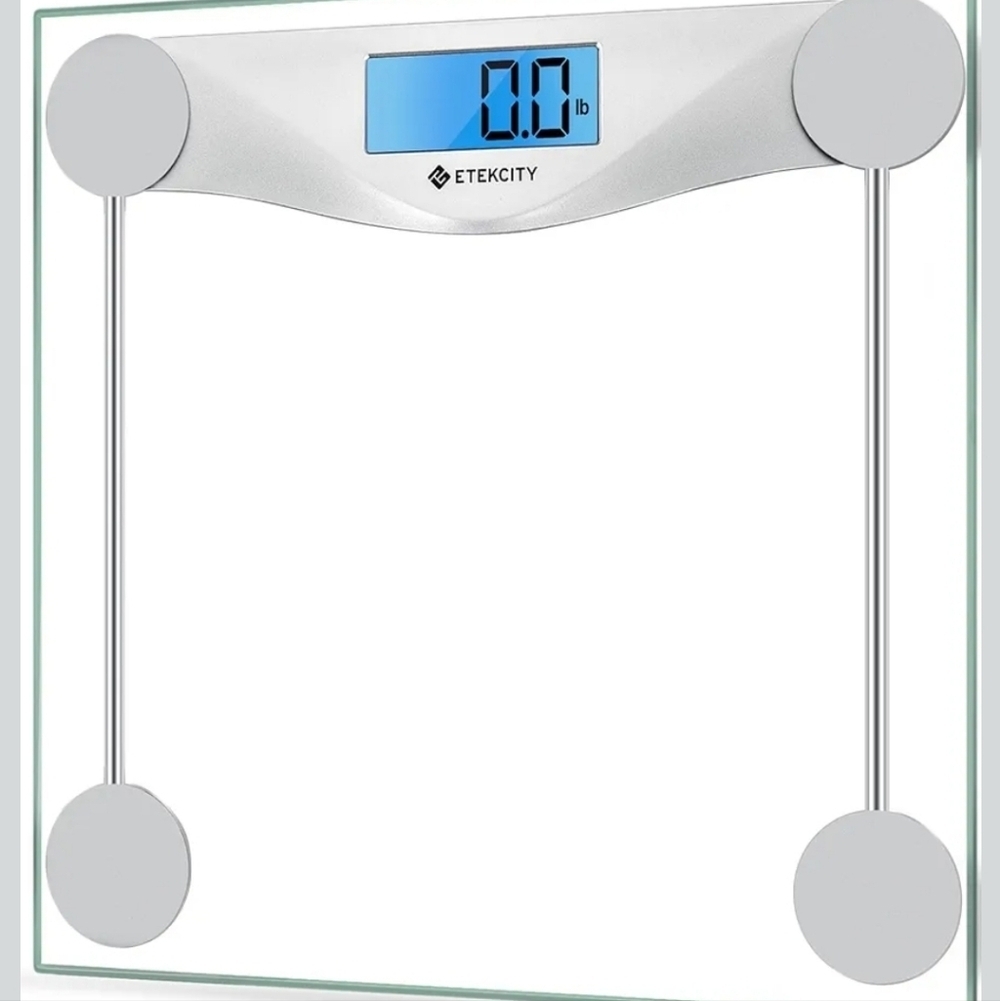 Digital Body Weight Bathroom Scale, Large Blue LCD EB4074C Etekcity BRAND NEW - Picture 3 of 5